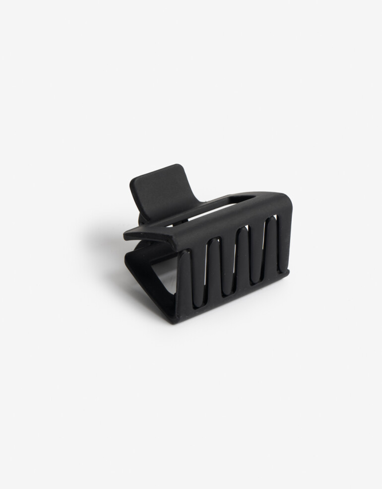 Broche Acrilico Broche Acrílico Matte Negro - Negro