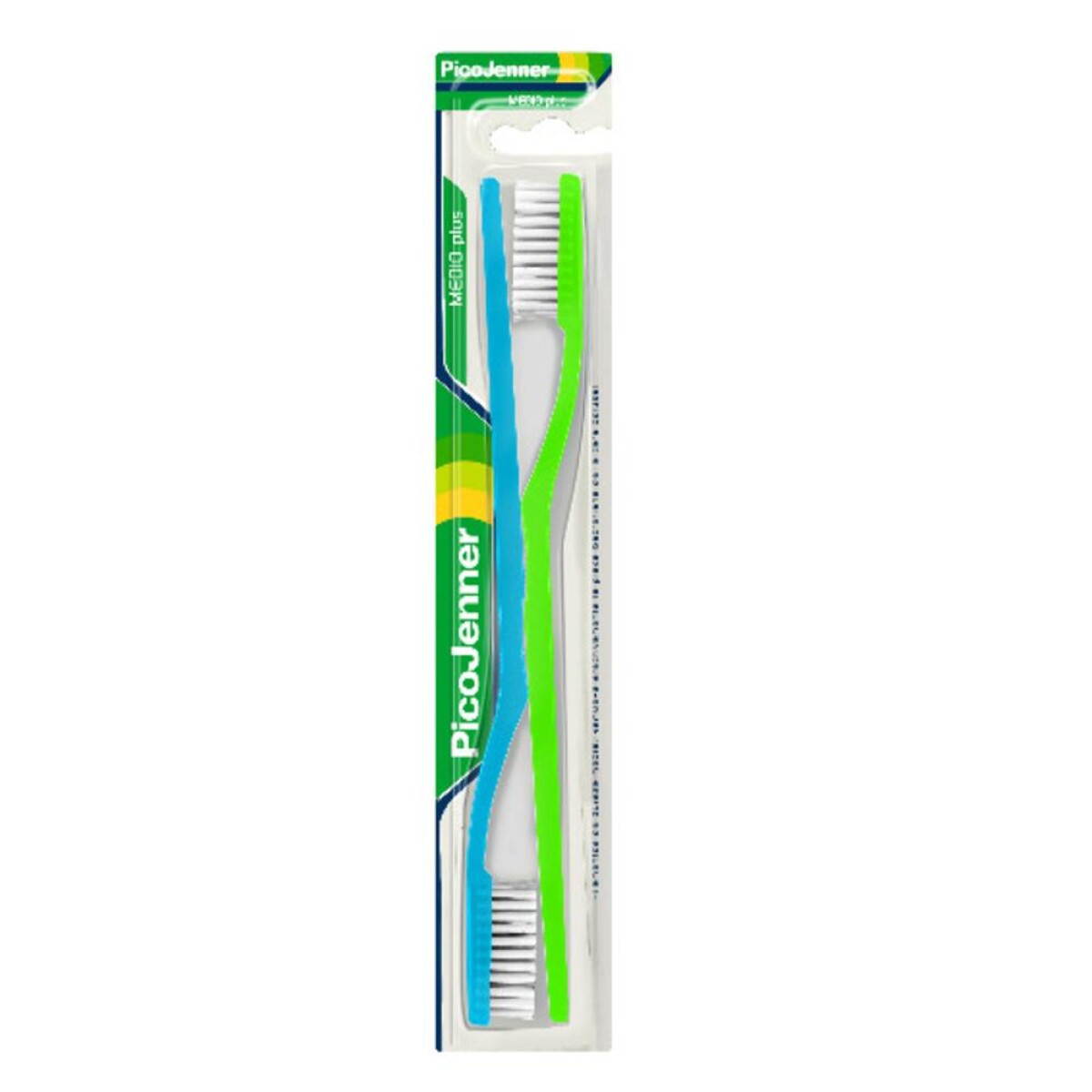 Cepillo de Dientes Pico Jenner Medio Plus 2 U 