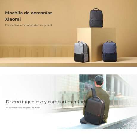 Xiaomi Mochila Commuter Backpack Resistente al Agua 001