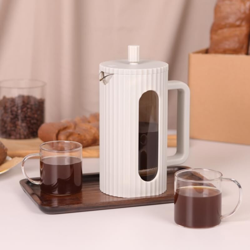 Cafetera francesa 350ml BLANCO