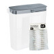 KIT PORTA JABÓN GRIS