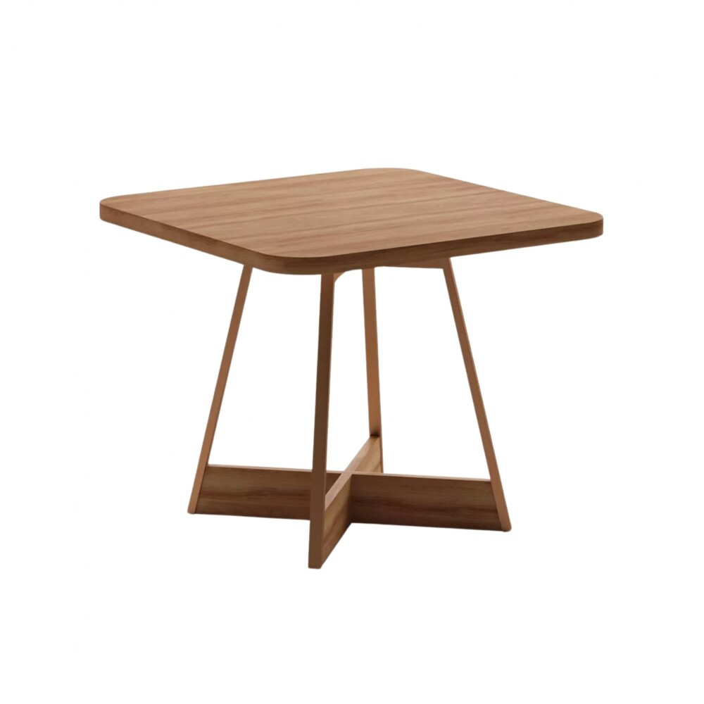 Juego de comedor - Lux Atria Cuadrada Marrón