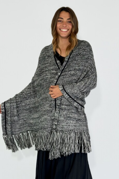 PASHMINA ZUMA Negro