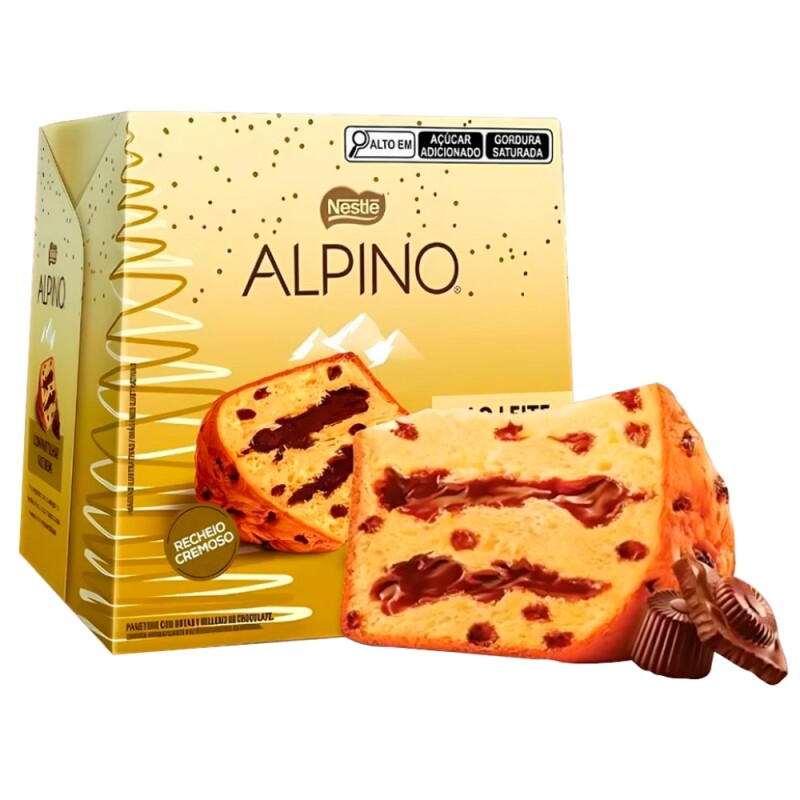 Alpino Panettone Chocolate 450g Alpino Panettone Chocolate 450g