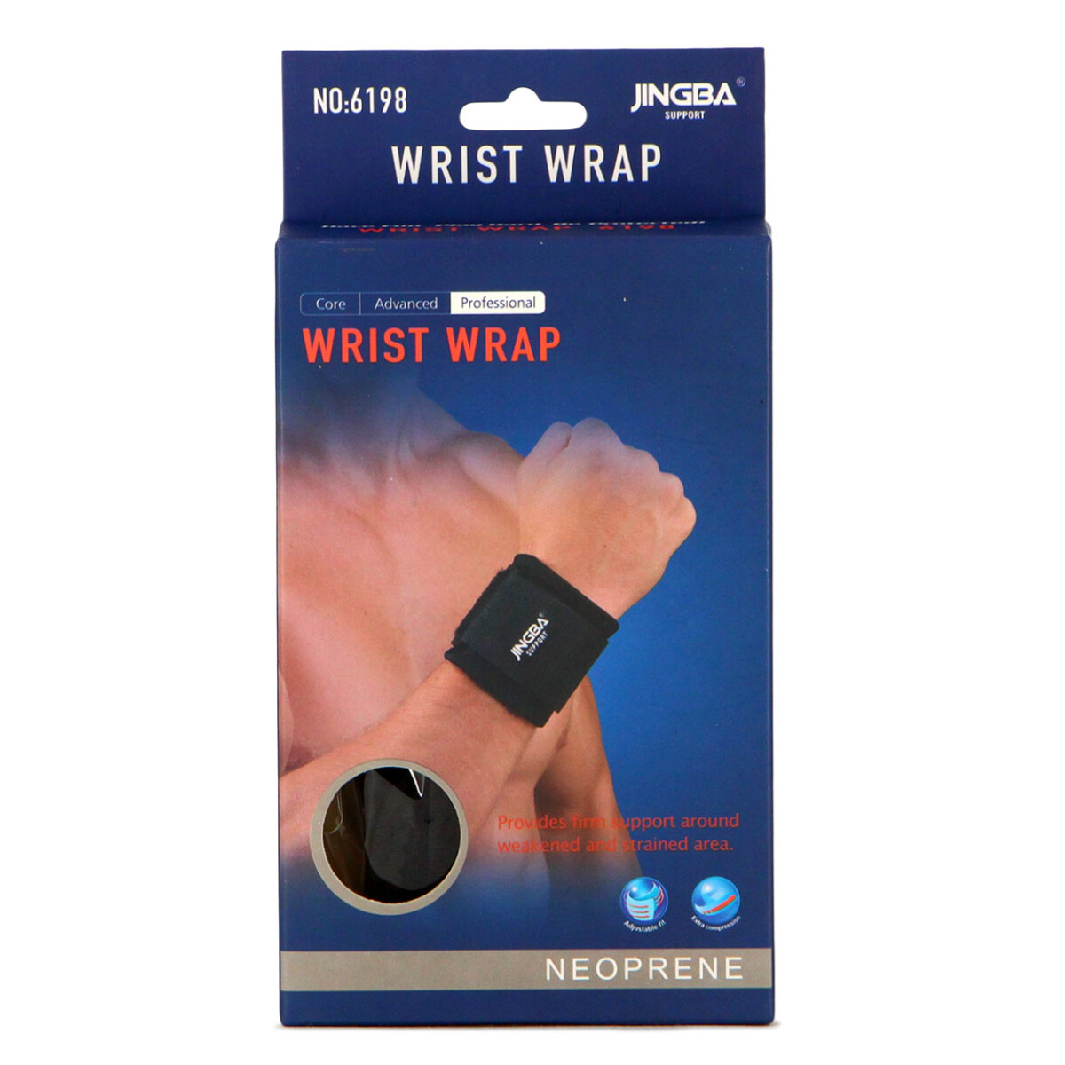 Macri Muñequera Neopreno - Negro 