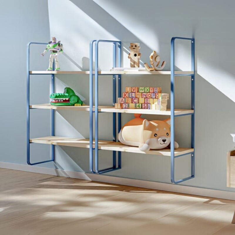 Estanteria madera y metal 3 estantes CELESTE