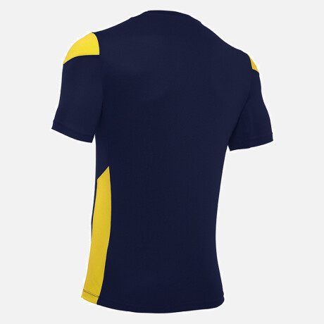 REMERA DE ENTRENAMIENTO POLIS NAV/YEL