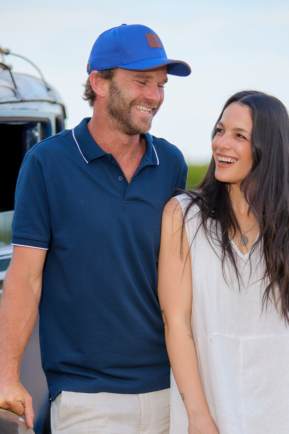 Remera Polo Tranquera Azul