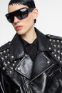CHAQUETA BIKER Negro