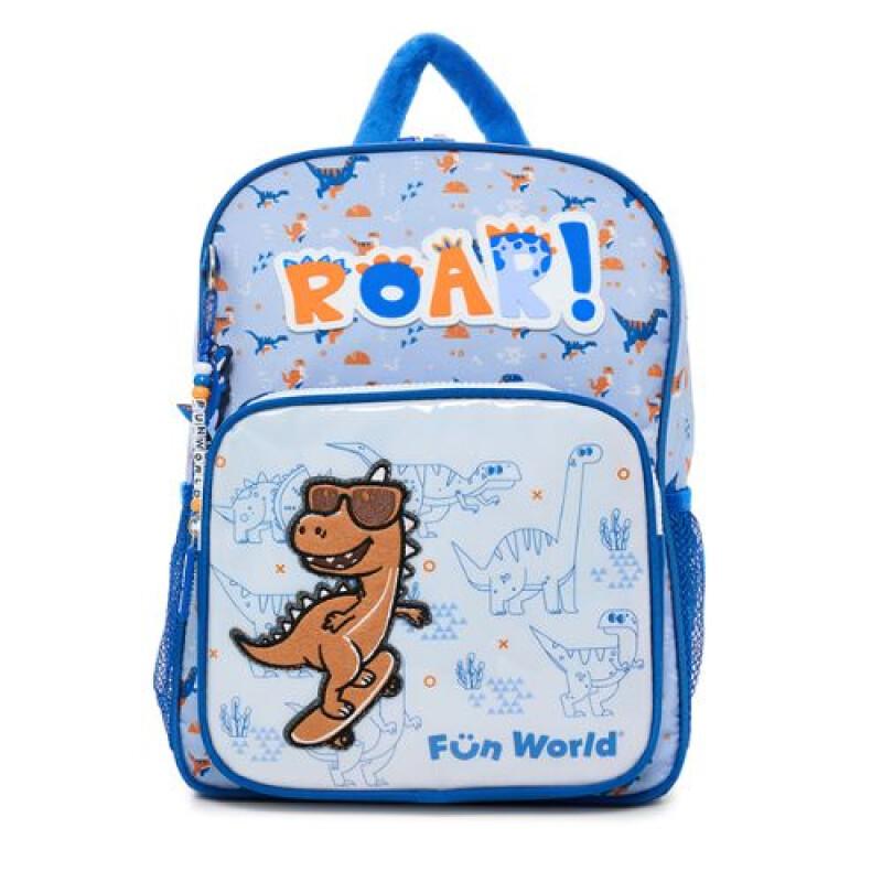 Mochila kinder ROAR- Fun world Azul