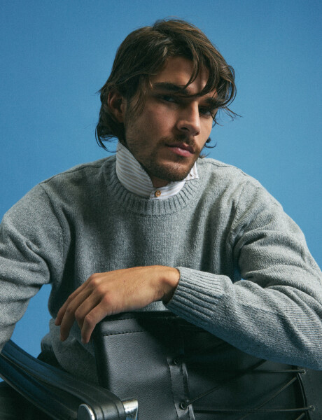 470420 SWEATER HARRY Gris