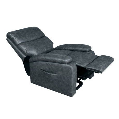 RECLINER C/LIFT 1 CUERPO TELA GRIS DUBLIN GRAFITO