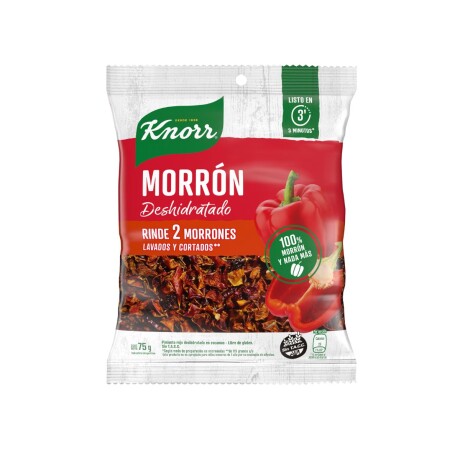 VEGETAL DESHIDRATADO KNORR MORRON 75G VEGETAL DESHIDRATADO KNORR MORRON 75G