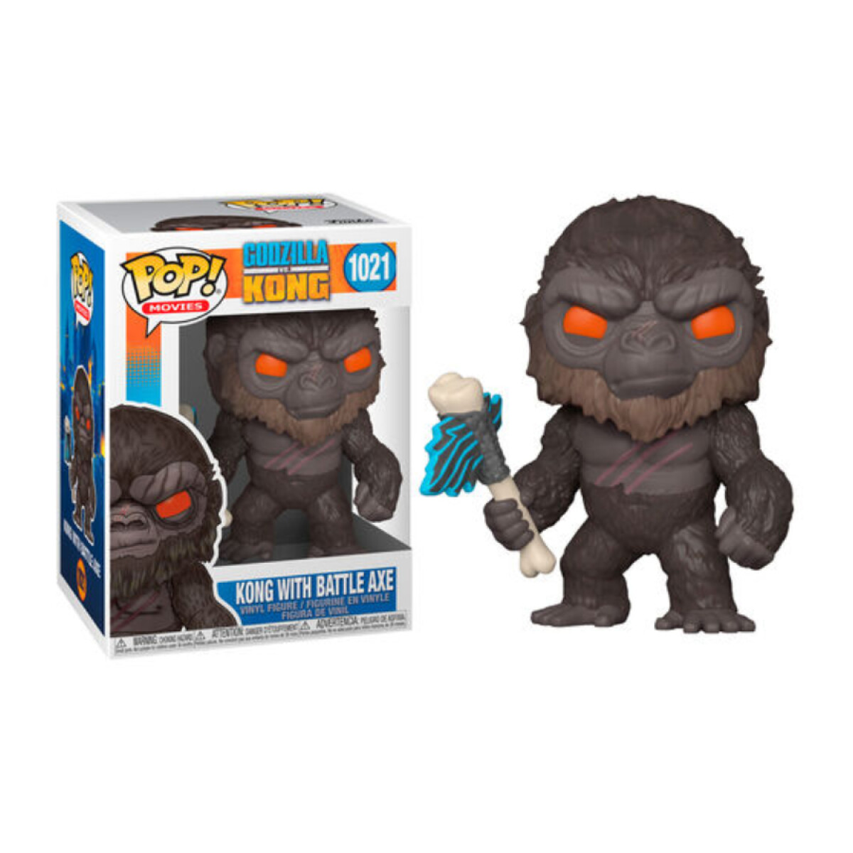 Kong With Battle Axe • Godzilla VS. Kong - 1021 
