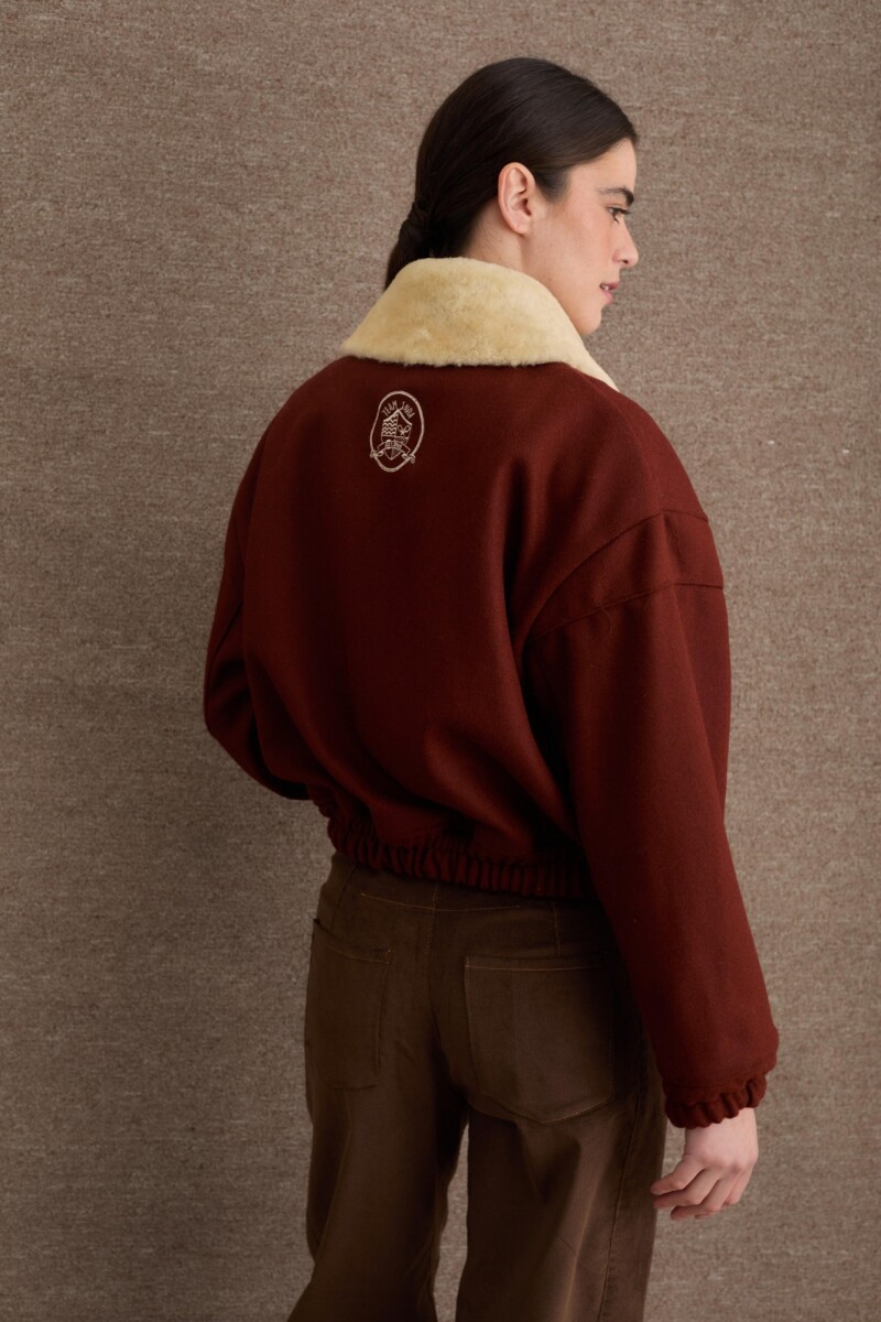 BOMBER SKI Terracota