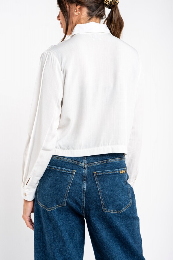 Camisa Crop Nacar