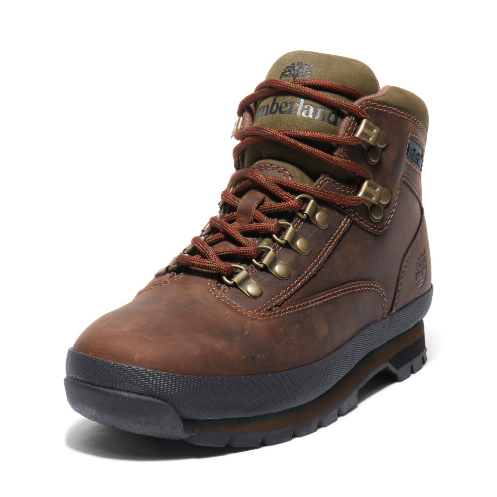 Botas Euro Hiker Mid Lace Up Hombre Brown