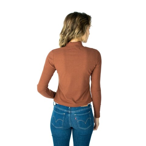 T-SHIRT RIB S-L BROWN