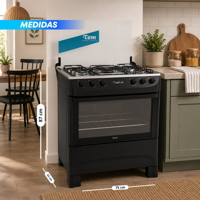 COCINA TEM MASTERCOOK 5H Cocina Tem Mastercook 5h