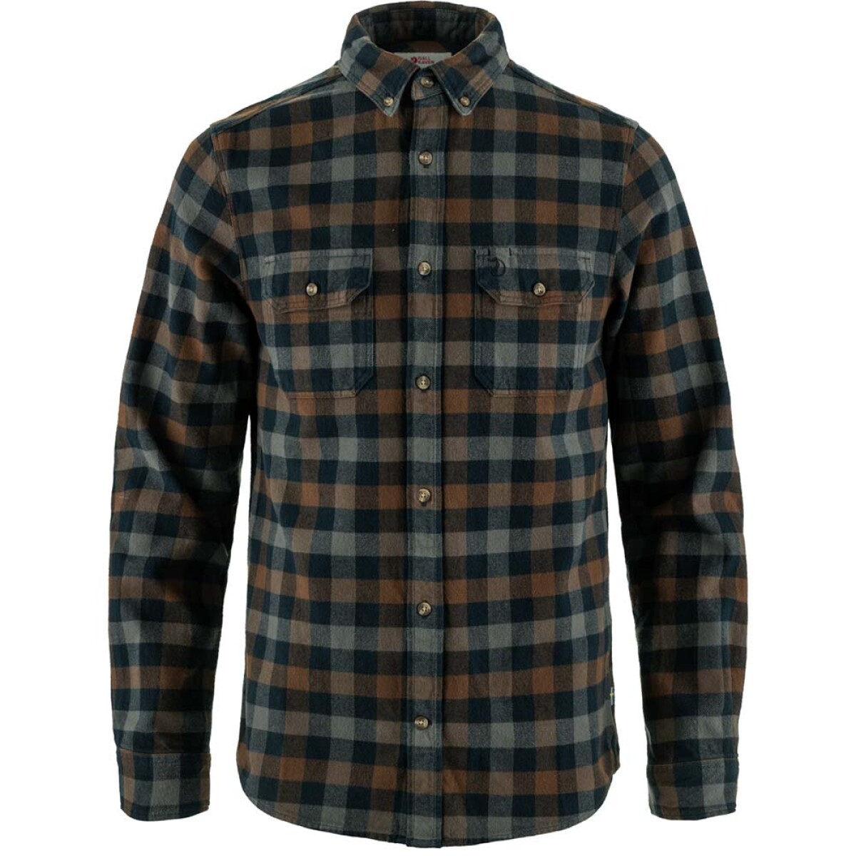 Camisa Fjallraven Skog Shirt M Hombre - Dark Navy-dark Oak 