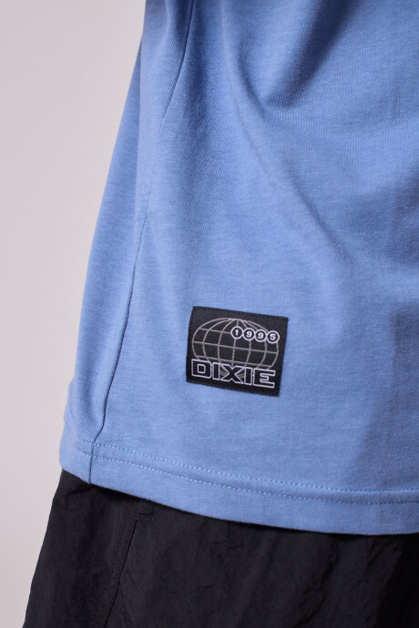 T-SHIRT LAMBRE DIXIE Azul Piedra