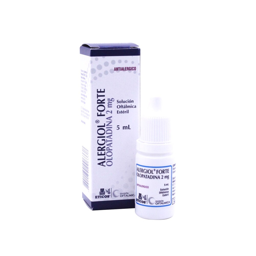 ALERGIOL FORTE GTS.OFT. FRASCO X 5 ML. única