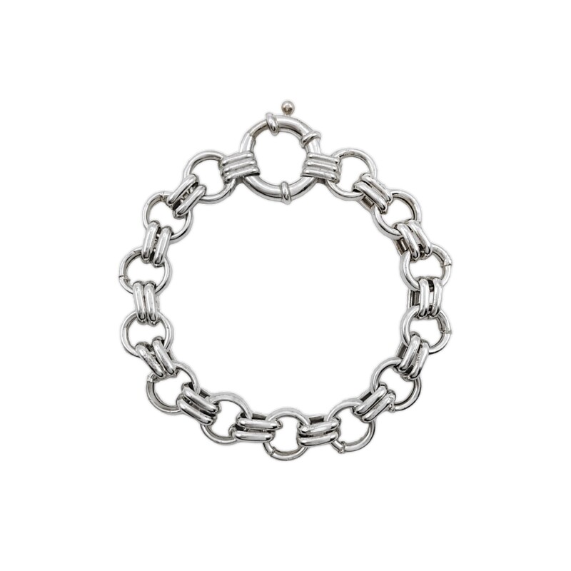 Pulsera Circulos-Plata 925-Sin piedra-PU3051 sinpiedra