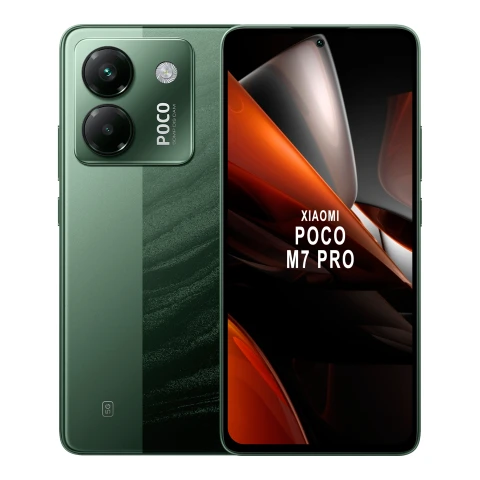Celular Xiaomi Poco M7 Pro 5G 6.67" 8GB 256GB Verde Celular Xiaomi Poco M7 Pro 5G 6.67" 8GB 256GB Verde