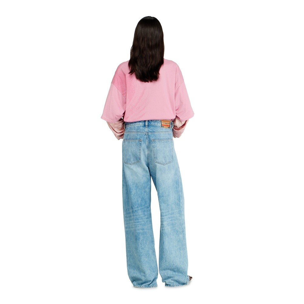 Jeans Urbano Para Mujer Relaxed Jeans - 1996 D-Sire Azul claro