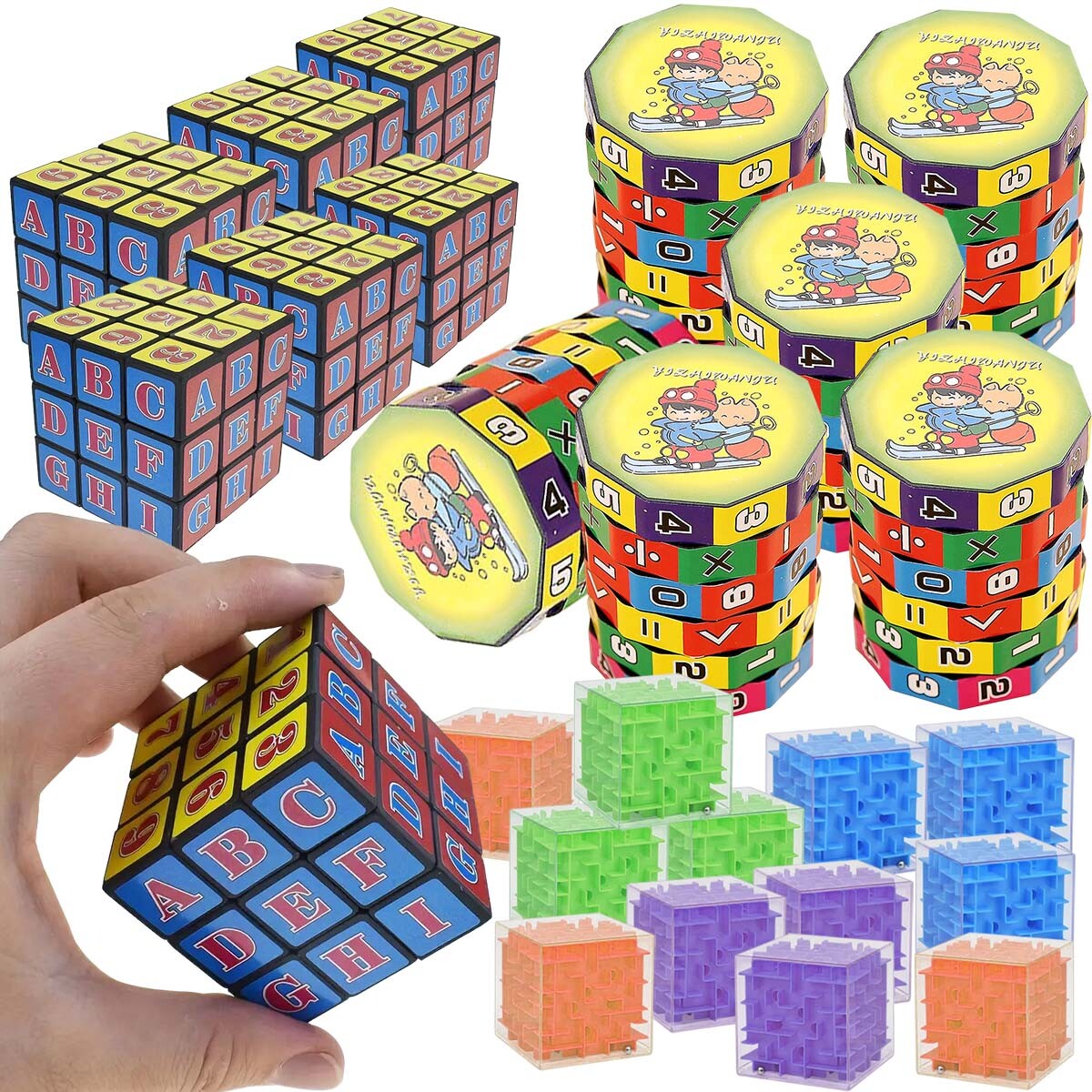 Set Cubo Laberinto N°44 Sorpresitas 24p Cumpleaños 