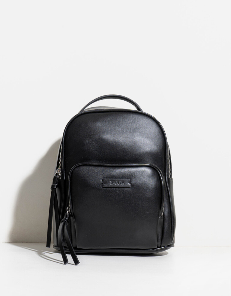 Mochilas Urbanas Mochila Con Cierre - Negro