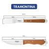 Juego de cubiertos Tramontina Jumbo Churrasco 12 Piezas Juego de cubiertos Tramontina Jumbo Churrasco 12 Piezas