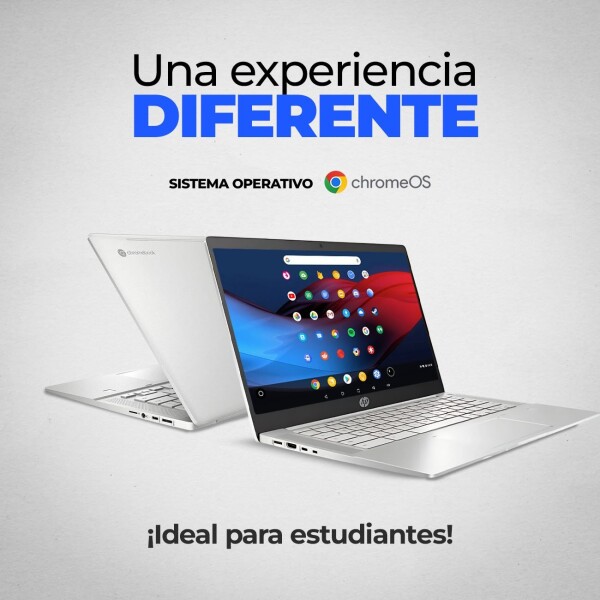 Notebook Laptop HP Chromebook C645 Ryzen 5 8gb Ram 128gb 14¨ Variante Color Gris