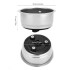 filtro presurizado c/ base desmontable de plástico negro 2 TAZAS filtro presurizado c/ base desmontable de plástico negro 2 TAZAS