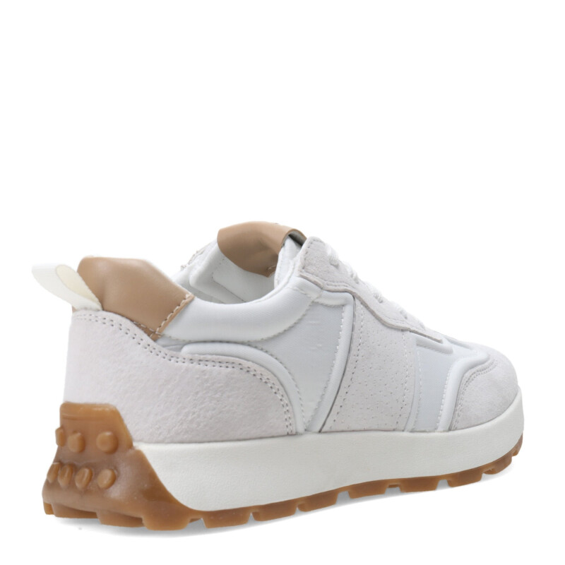 Championes de Mujer Miss Carol URTI Beige - Blanco