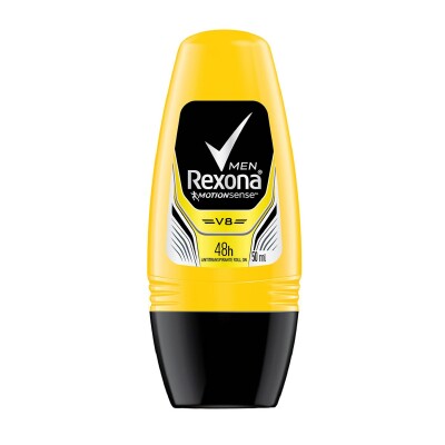 Desodorante Roll On Rexona Men V8 50 Ml. Desodorante Roll On Rexona Men V8 50 Ml.
