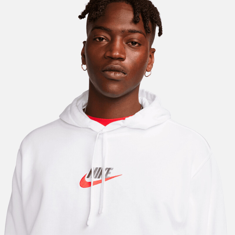 Abrigo Nike Club de Hombre Blanco