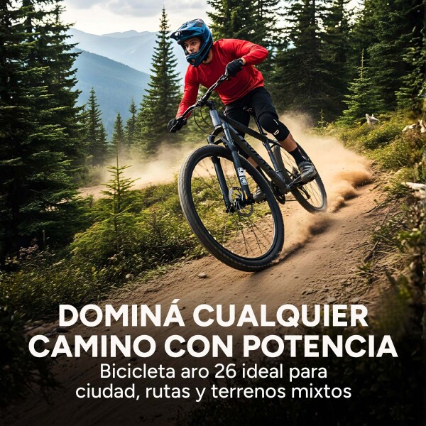 Bicicleta Crolan Montaña Rod 27.5 Freno Disco 21 Vel Shimano Color Gris