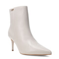 Botas de Mujer Bottero Caña Baja Y Taco Fino Marfil