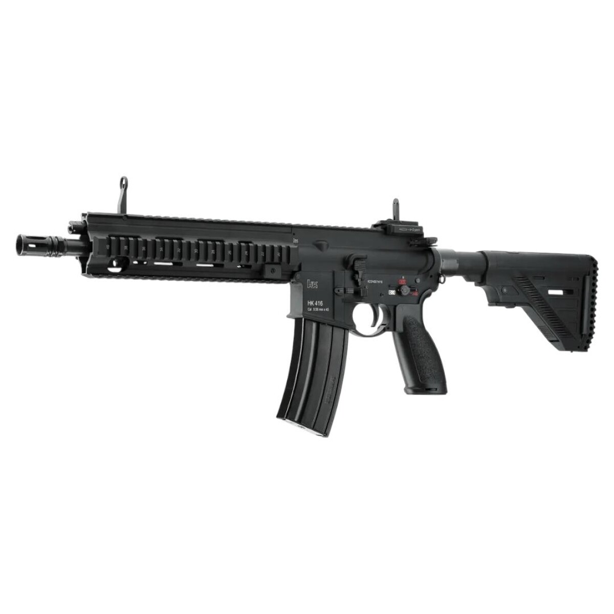 Rifle Fusil Airsoft Hk416 A5 Green Gas + 3 Cargadores 