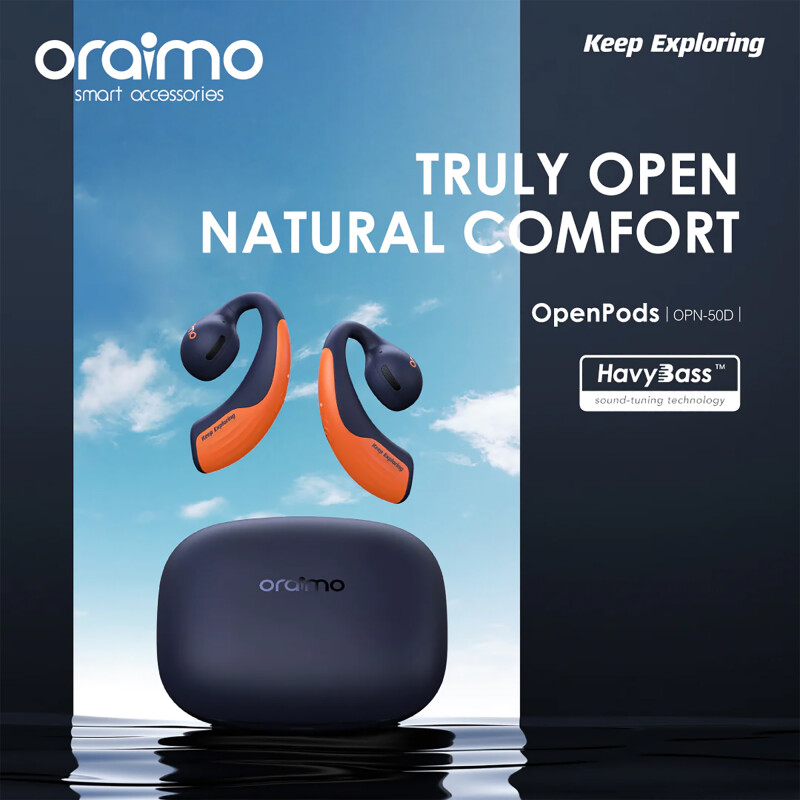 Auriculares Inalámbricos Oraimo Openpods Bt Llamadas Auriculares Inalámbricos Oraimo Openpods Bt Llamadas