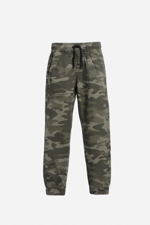 Jogger con elástico VERDE OLIVA