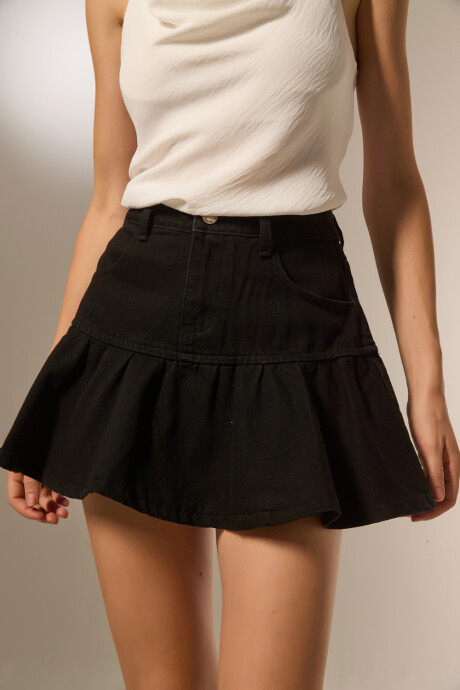 Falda Aplinera Negro