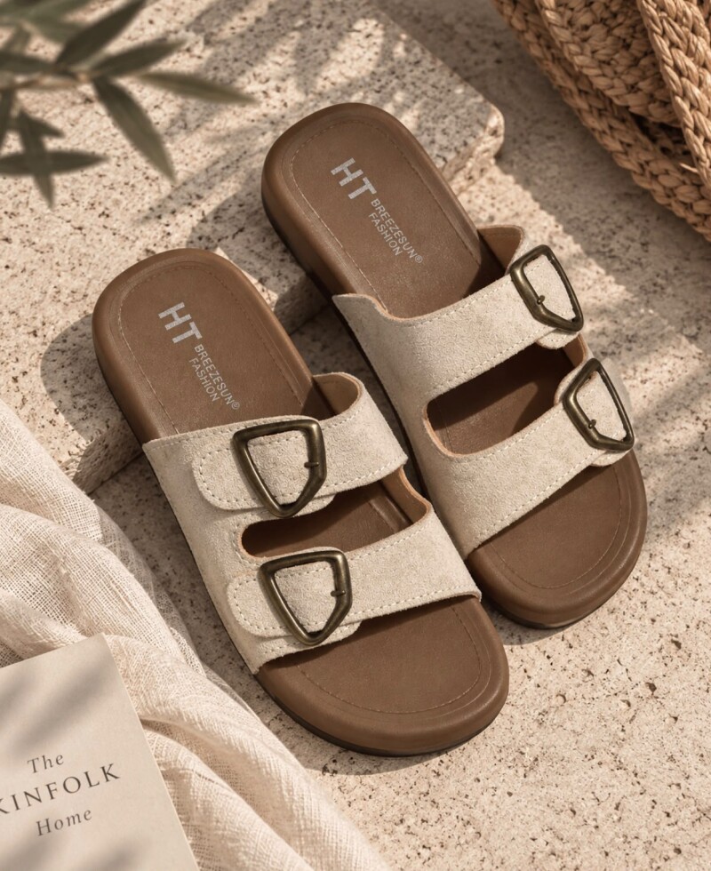 Sandalia Candela PRE VENTA beige claro