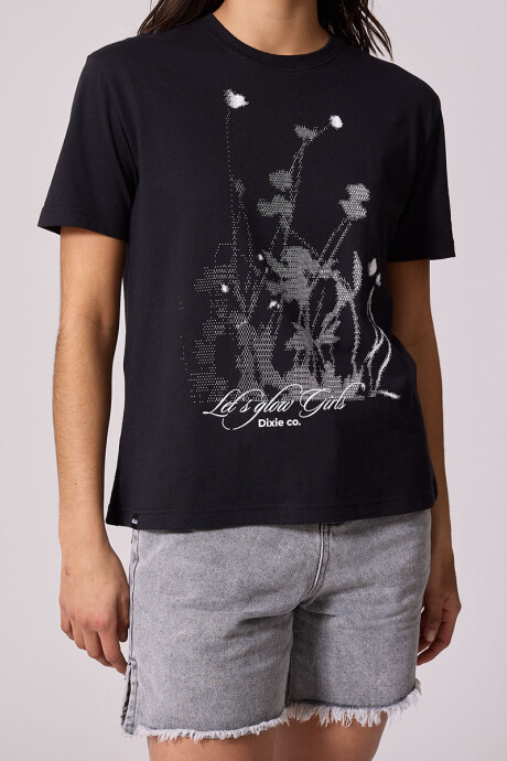 T-SHIRT CRUMI DIXIE Negro