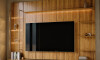 Rack de TV NORD 2.2 - Linea Manhattan Off White / Cinamomo