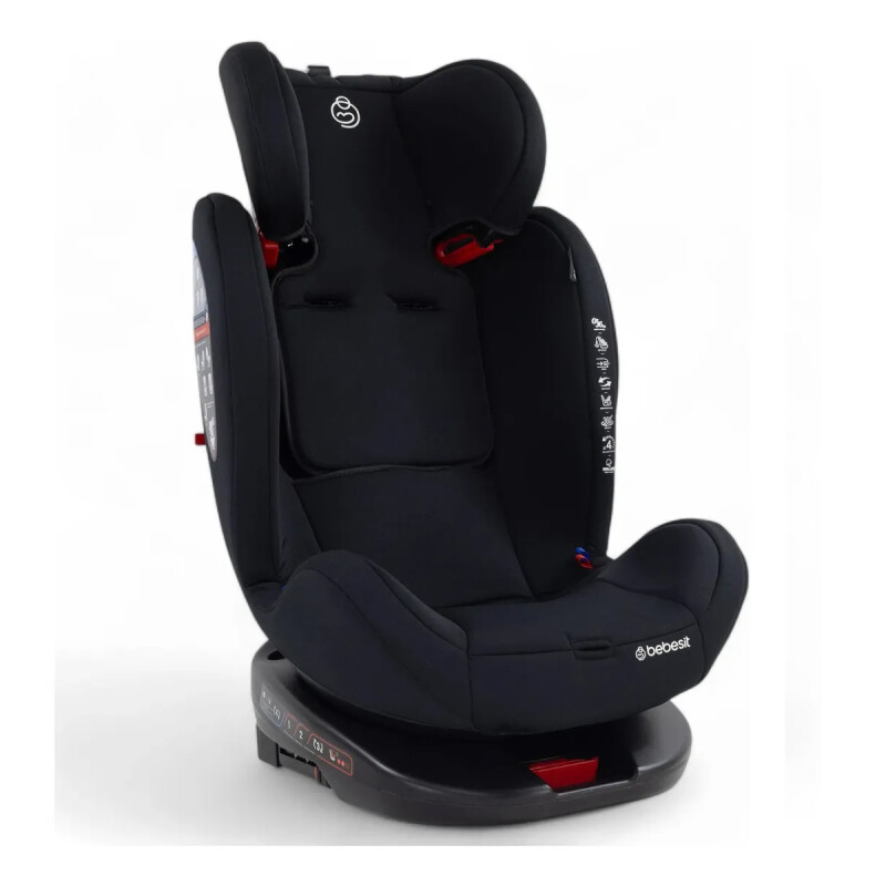 Silla de auto Bebesit Saturn Giro 360º Black Silla de auto Bebesit Saturn Giro 360º Black