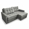Sillón Cama Nayla 3 Cuerpos - Extensible Gris