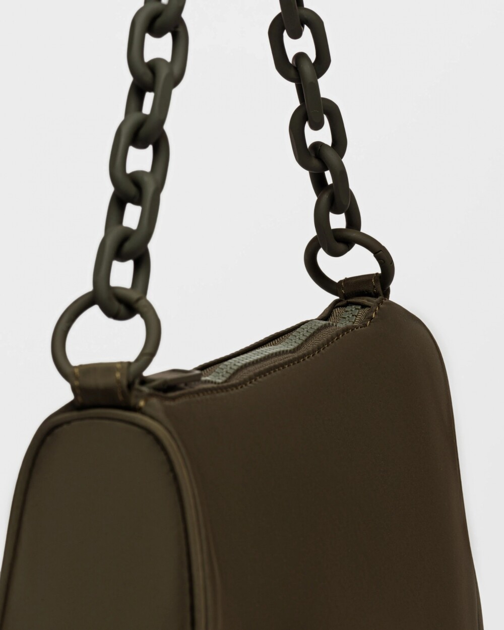 Cartera al hombro Match en nylon Verde