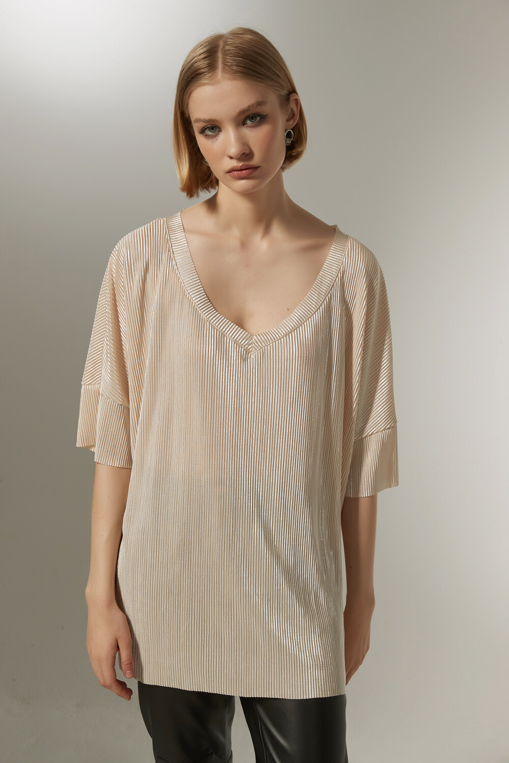 Blusa Calpa Champagne